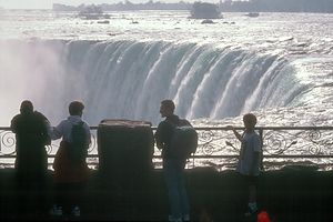 Andrew at Niagara Falls