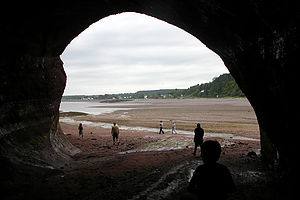 Inside the St. Martin Sea Cave