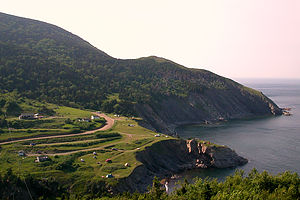 View approaching Meat Cove