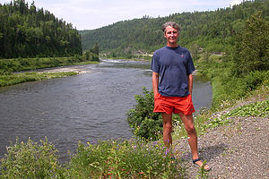 Herb on salmonless river