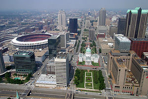 View from top of the Arch