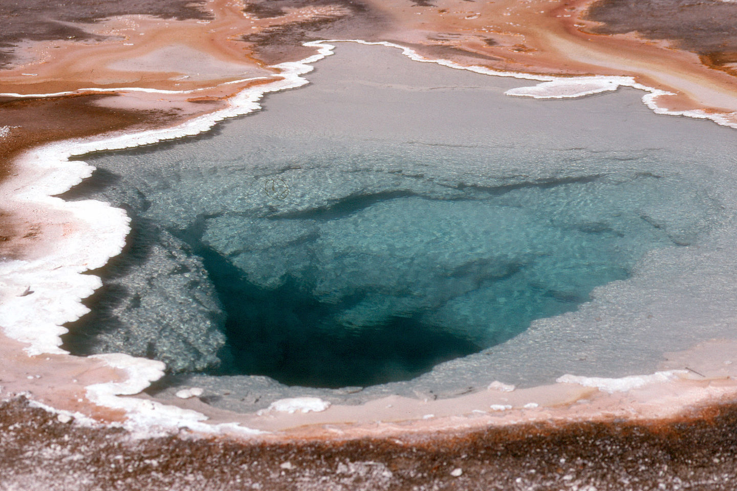Colorful thermal pool