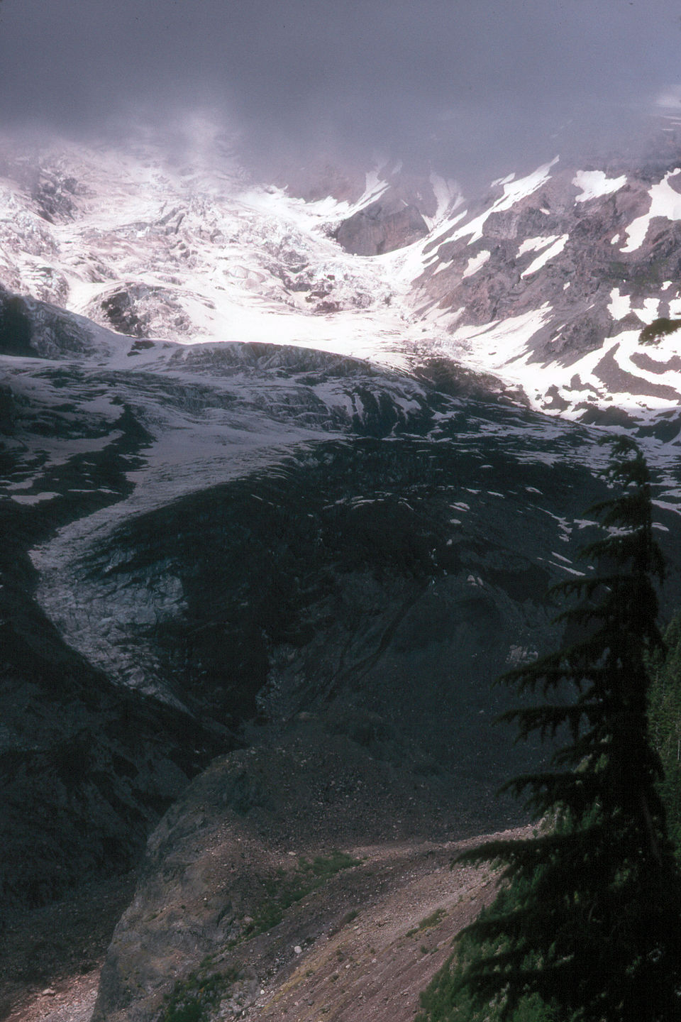 View of Nisqually Glacier