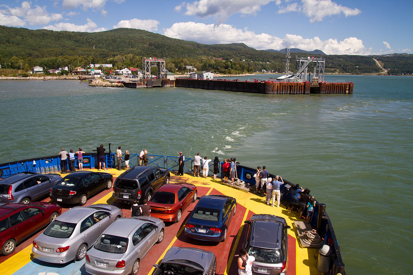 Ferry to Isle-aux-Coudres - TJG