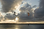 Kite Boarders on Sengekontacket Pond
