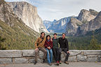 Family Photo at Tunnel View