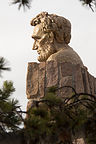 Abe Lincoln Bust in Profile