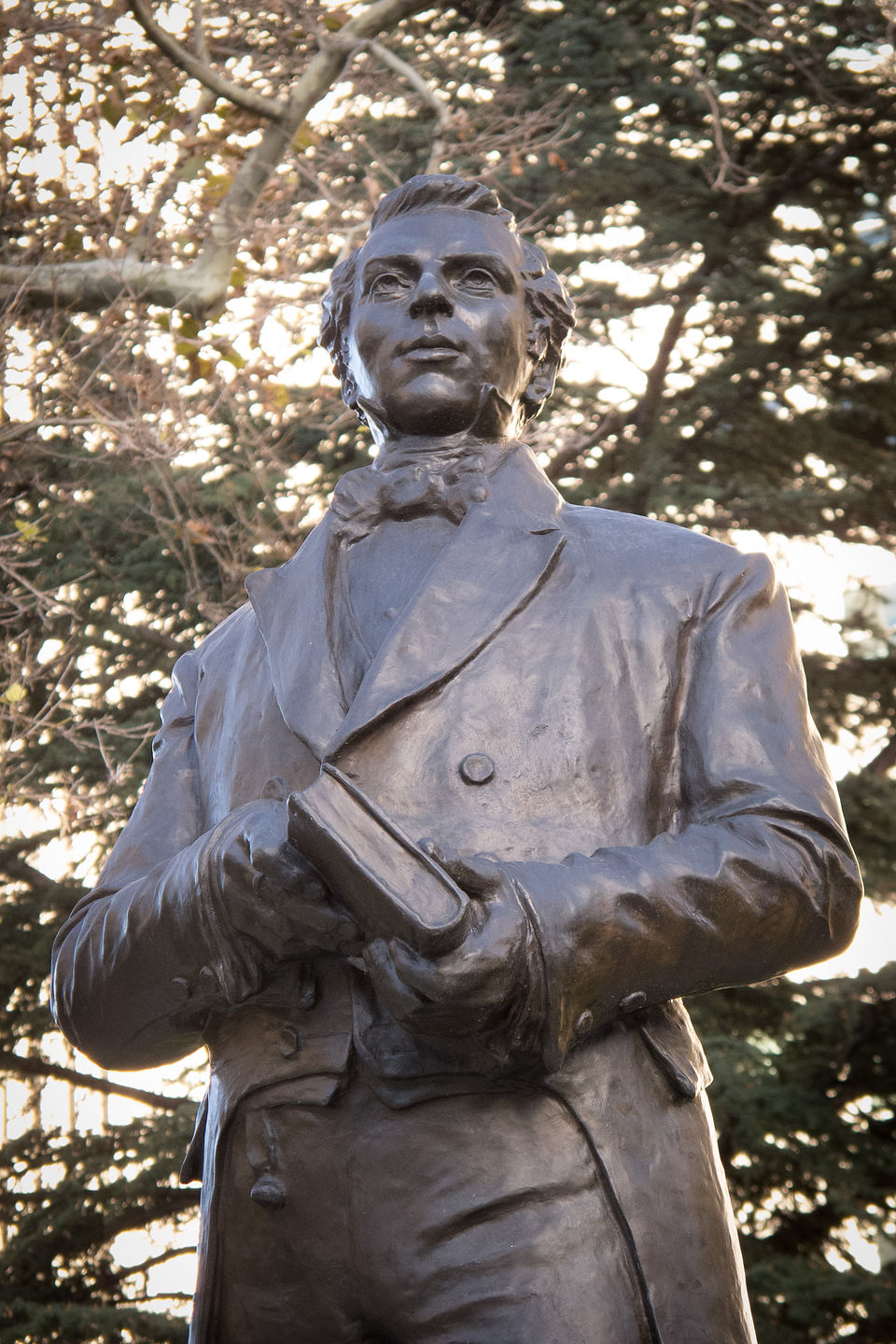 Joseph Smith statue at Temple Square