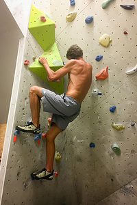 Herb climbing at the Grindelwald Sportzentrum