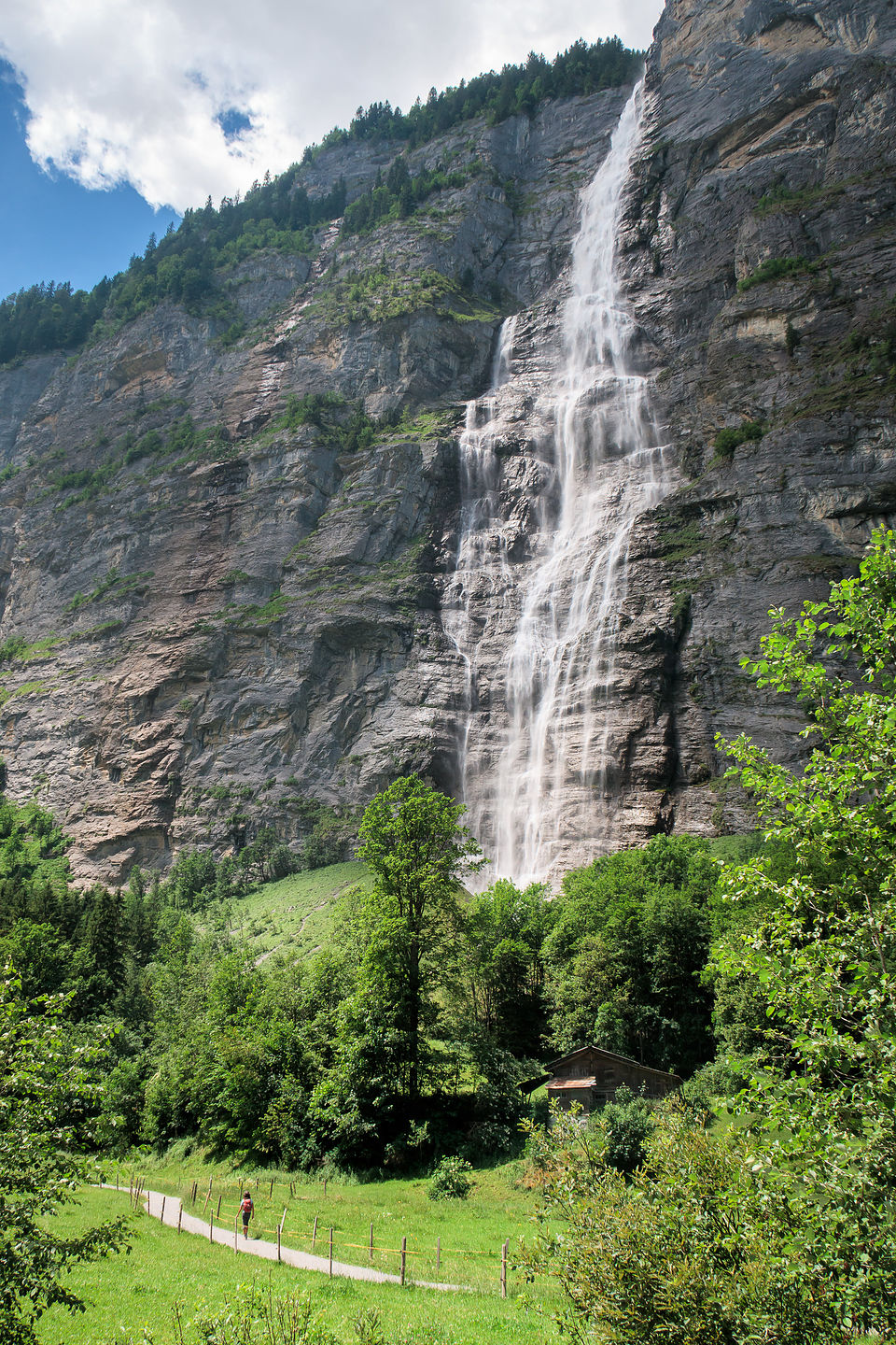 One of the 72 Lauterbrunnen Valley waterfalls | Lolo's Extreme Cross
