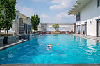 Kantary Hotel pool in Ayutthaya
