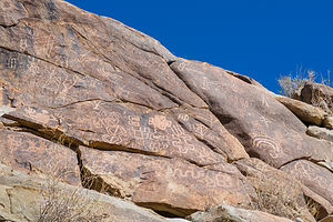 Pictographs in Picture Canyon