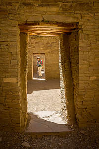 Inside Pueblo Bonito