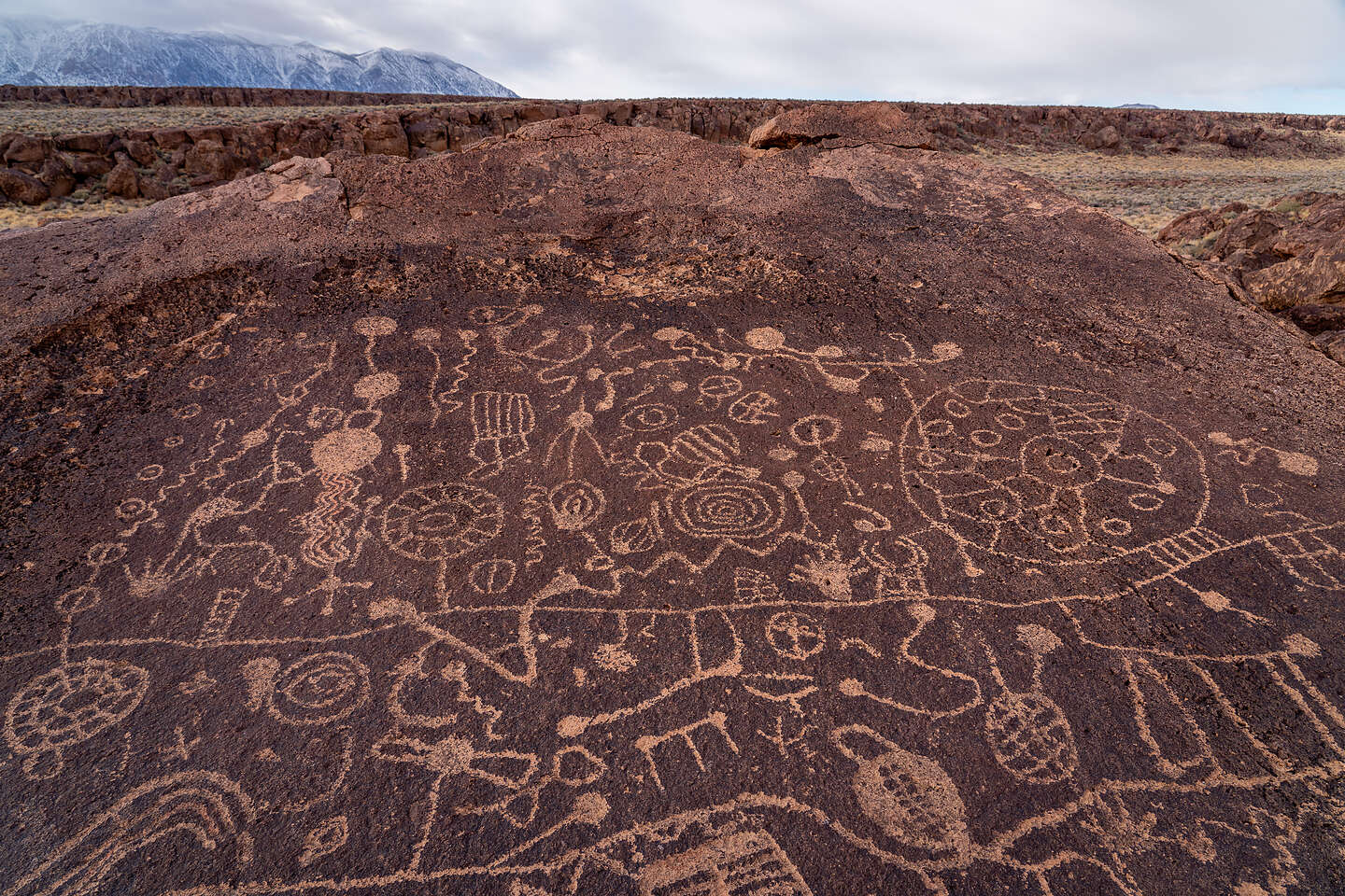 Sky Rock Petroglyph