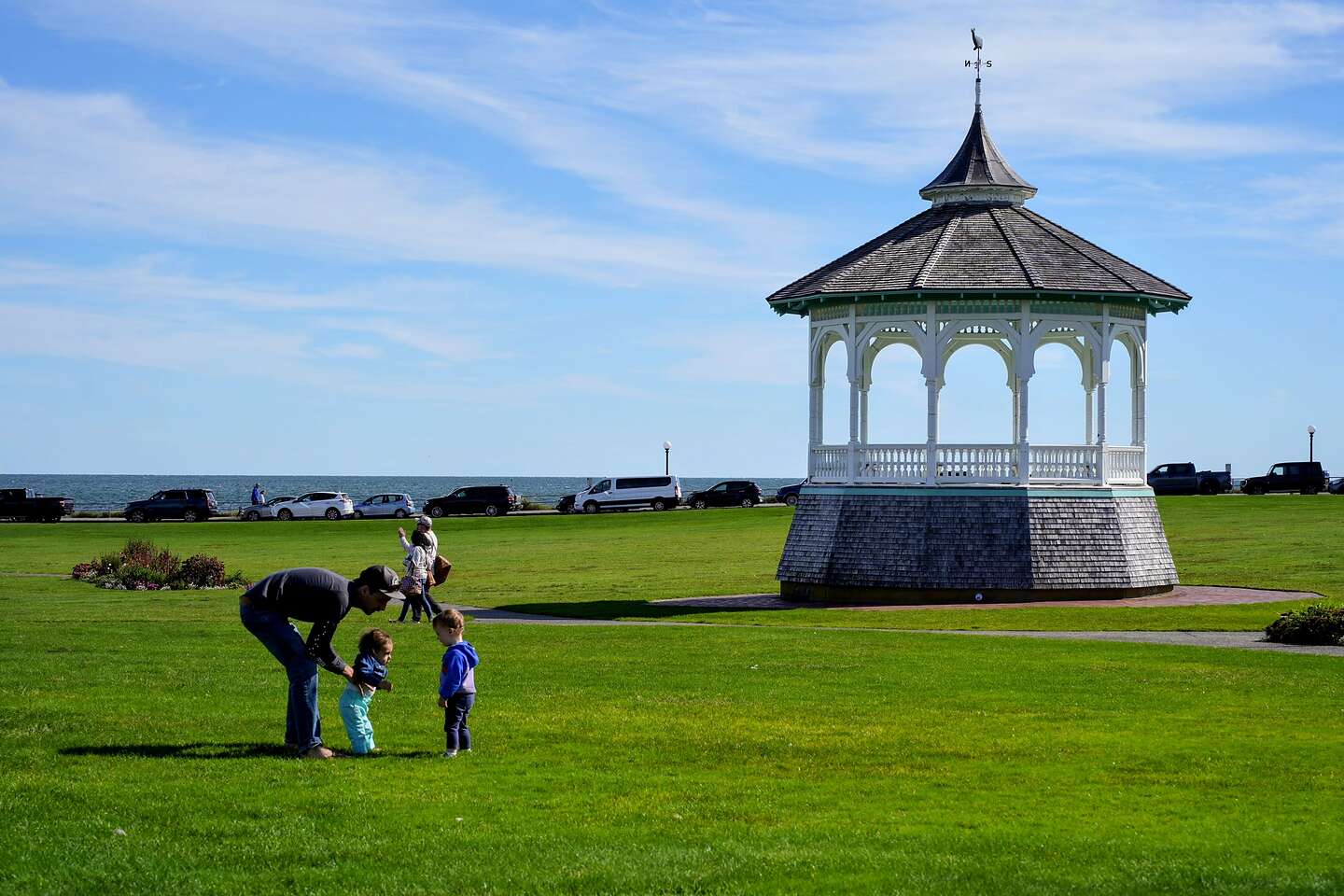 Meeting the kids in Oak Bluffs Meeting the kids in Oak Bluffs
