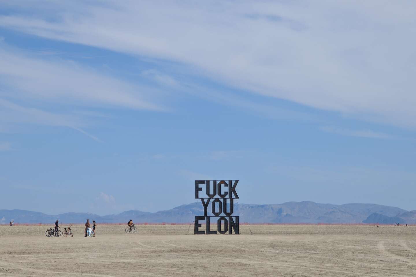 Controversial Elon Installation