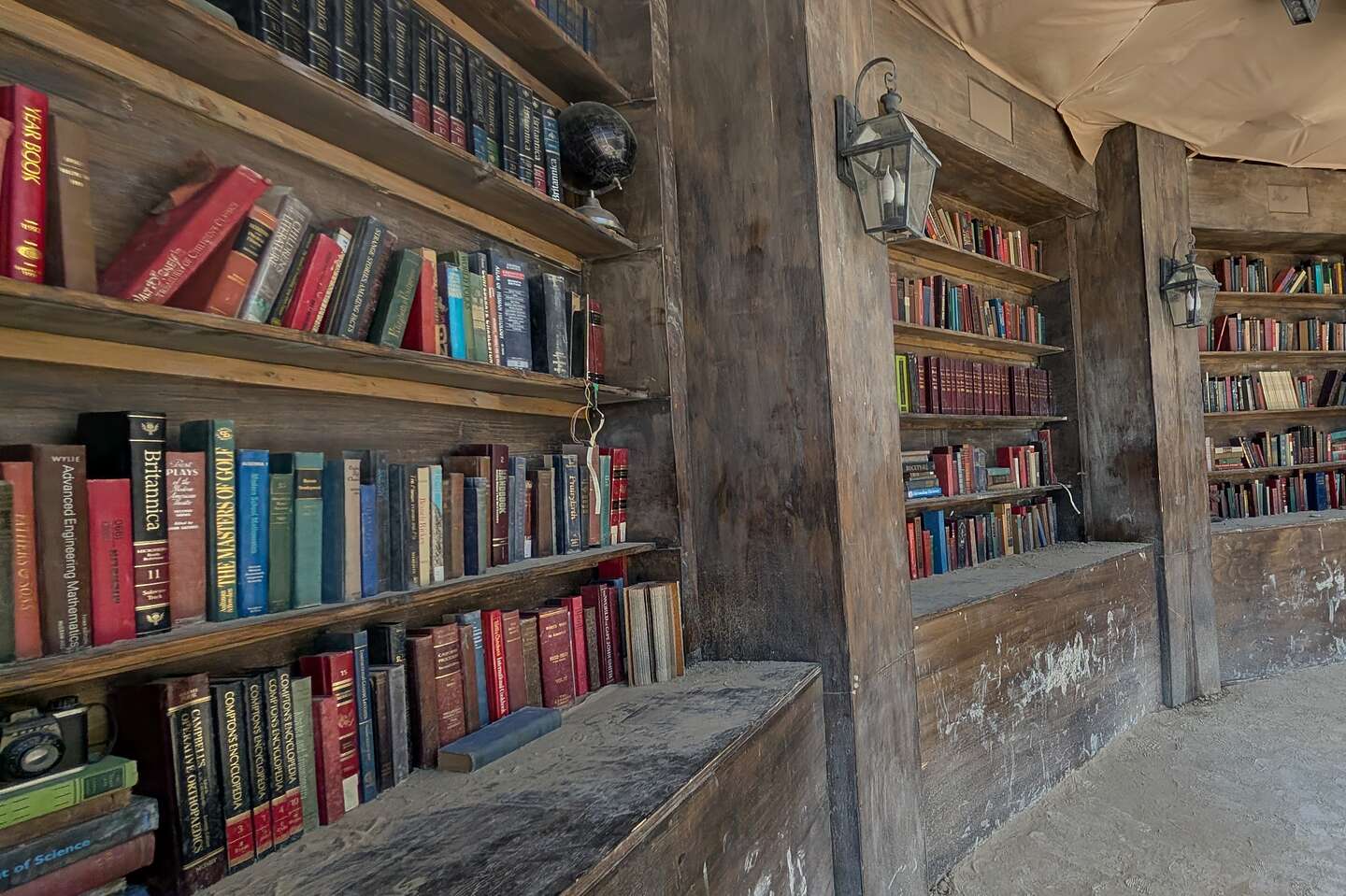 Bookshelves of the Moonlight Library