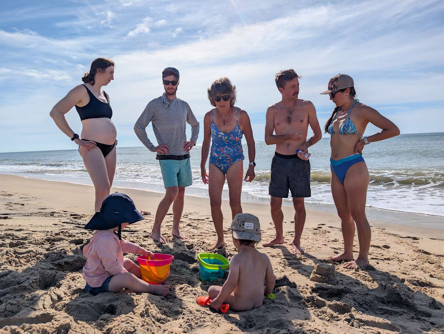 The gang at South Beach The gang at South Beach