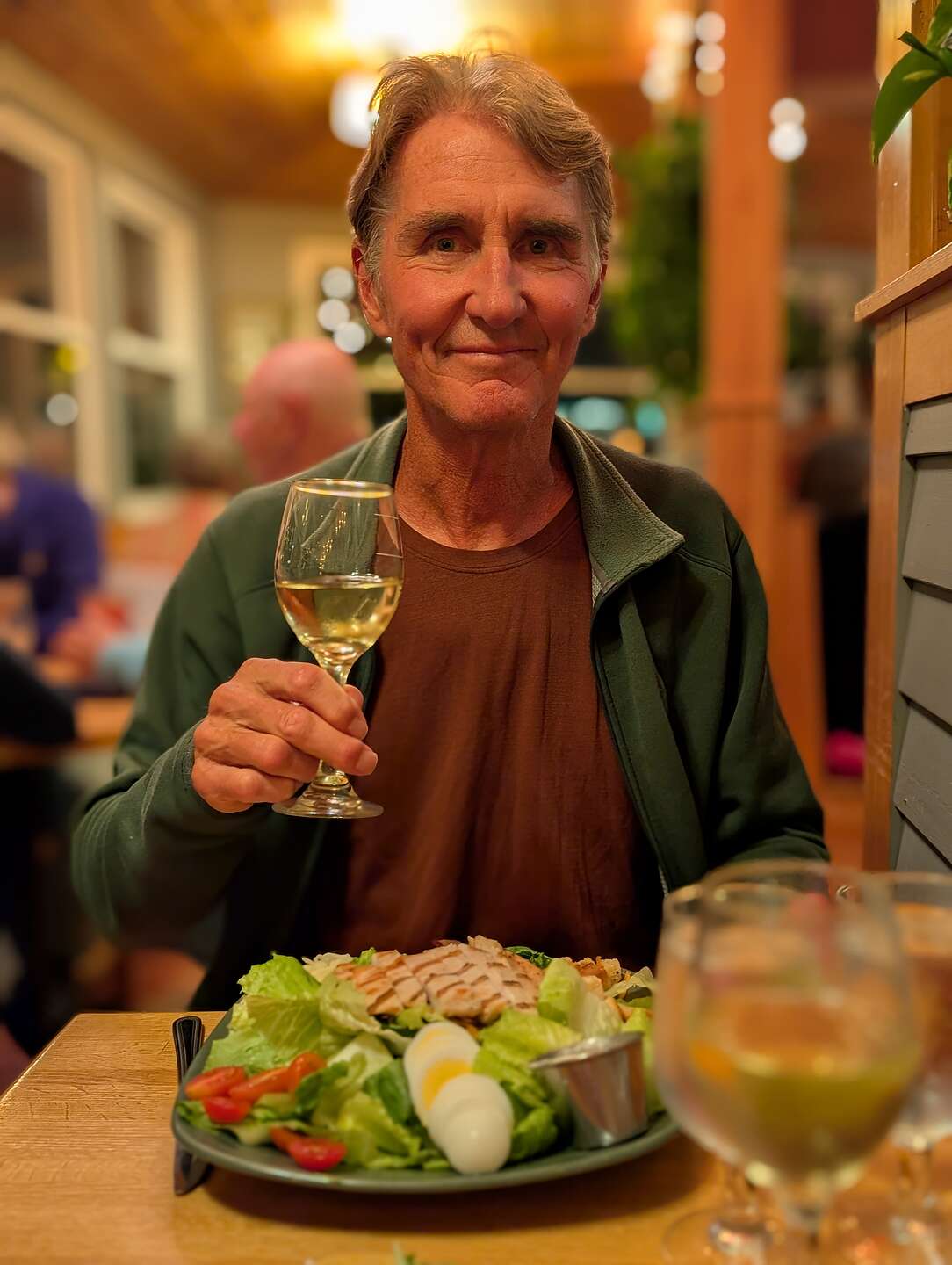 A toast to an awesome vacation