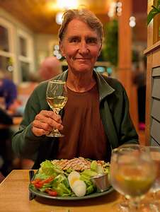 A toast to an awesome vacation