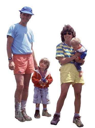 Gaidus Family in Yellowstone June 1991