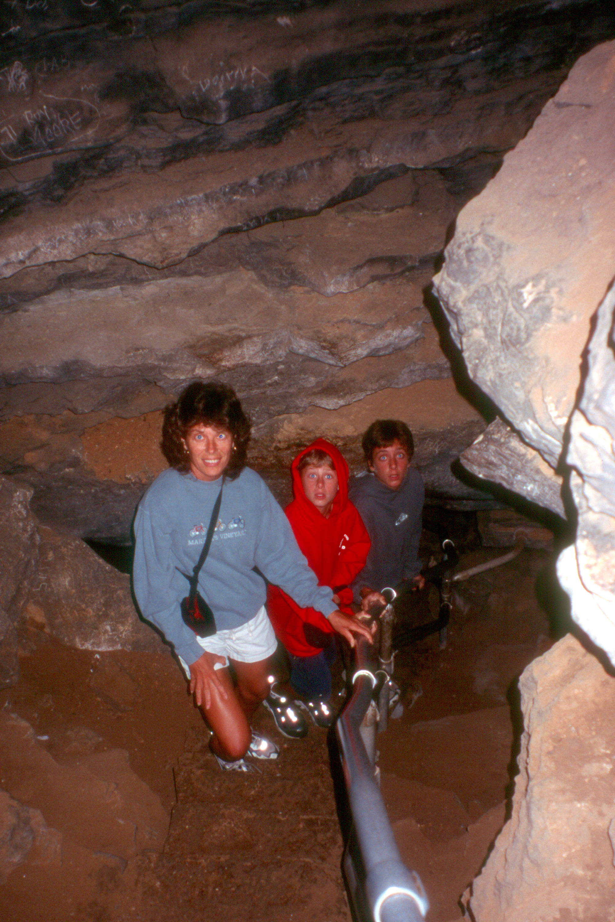 Mom and Young in Cave
