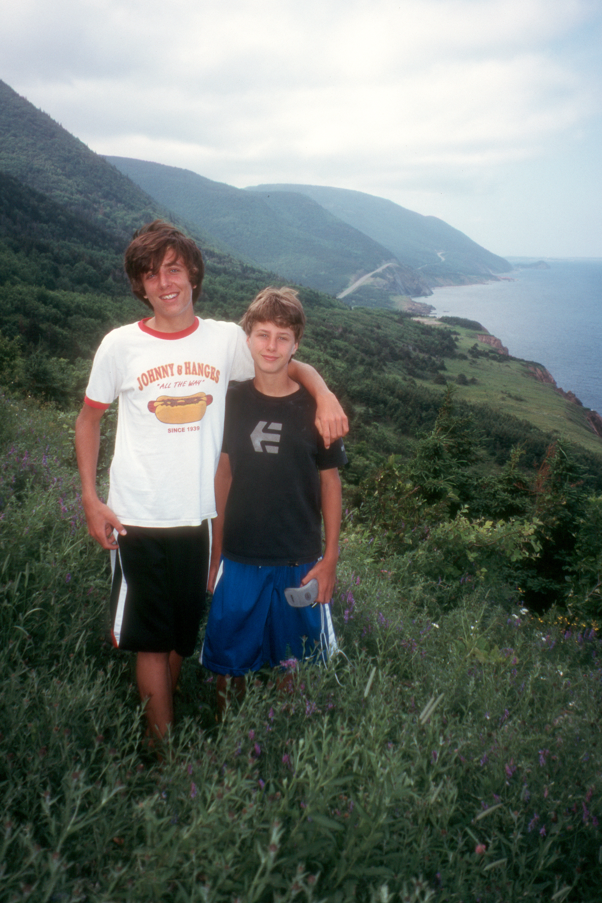 Boy's on Trout River Trail