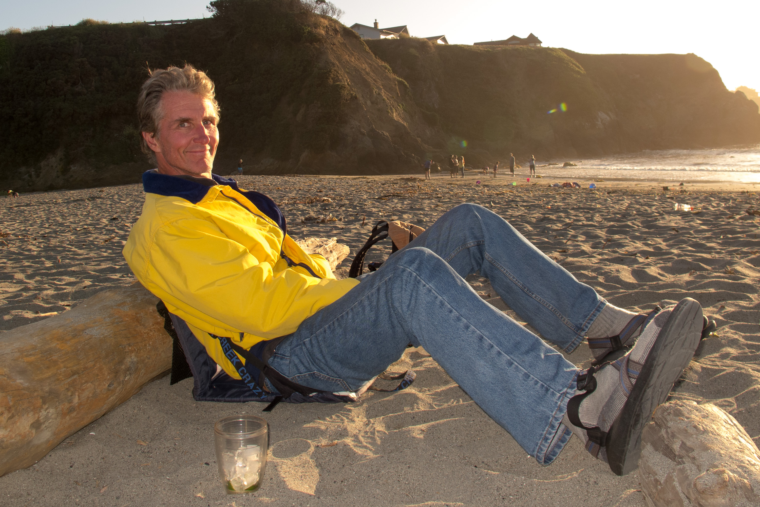 Herb at Caspar Beach