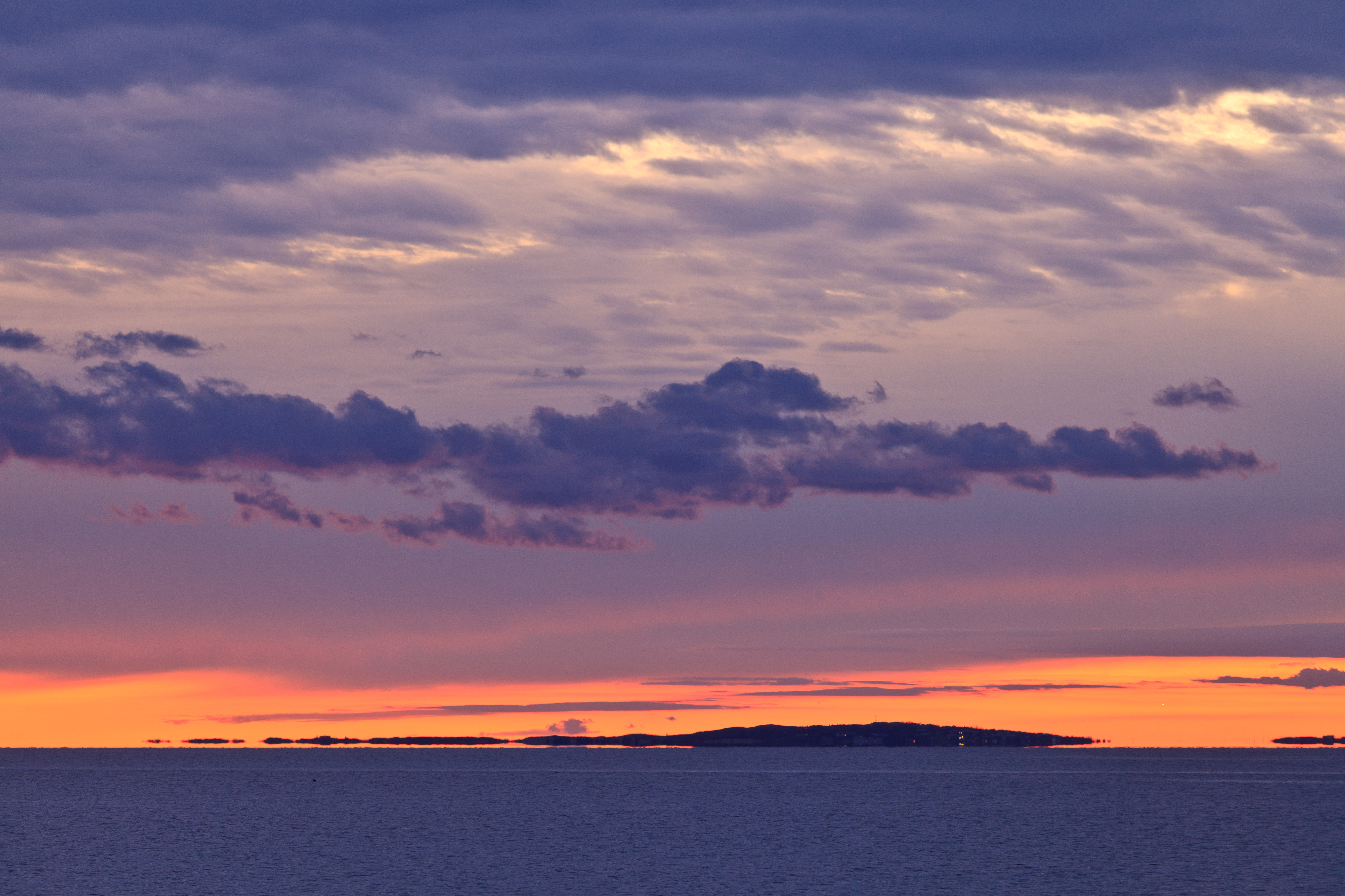 Lobsterville Beach Sunset