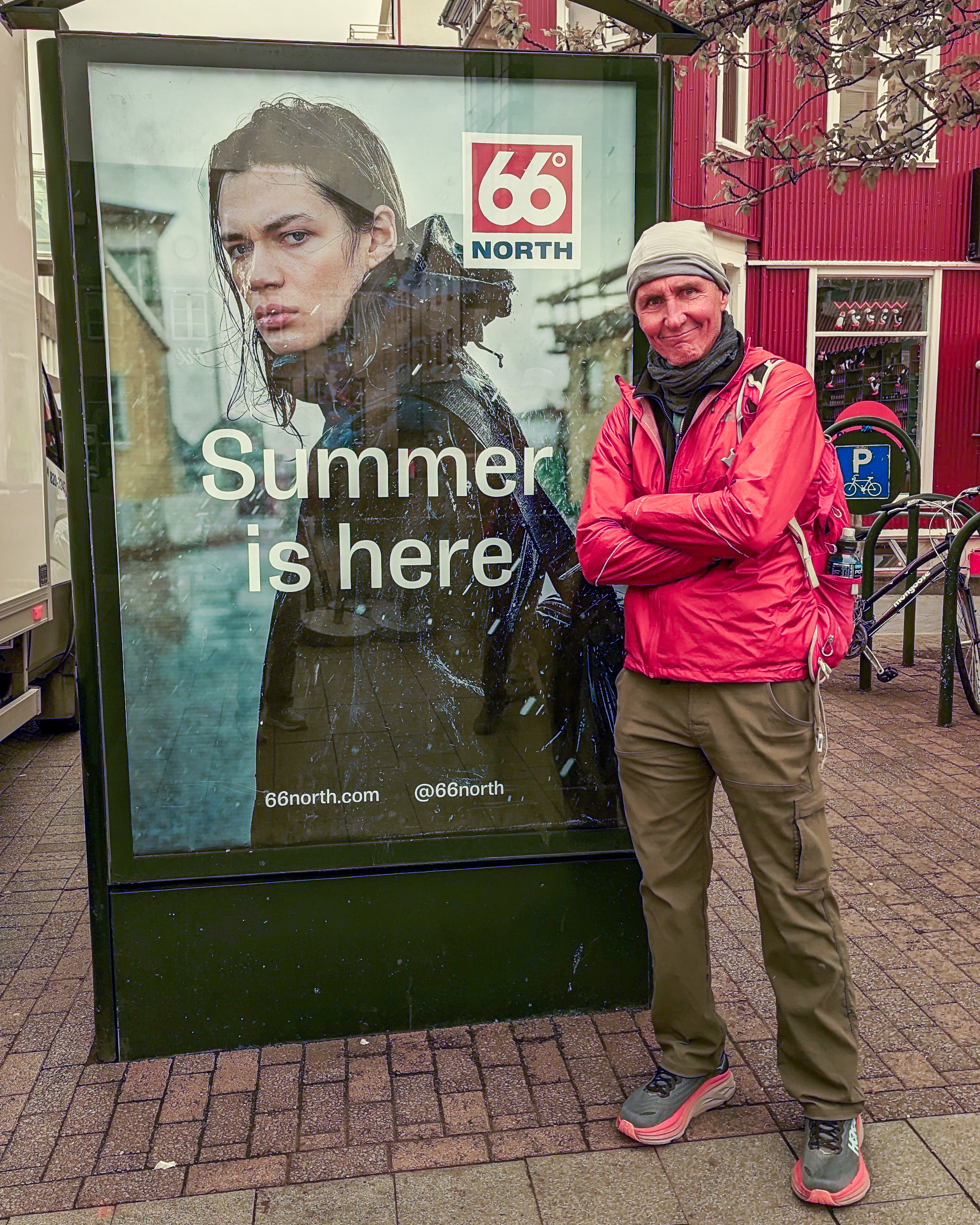 Herb's feelings about Iceland's weather