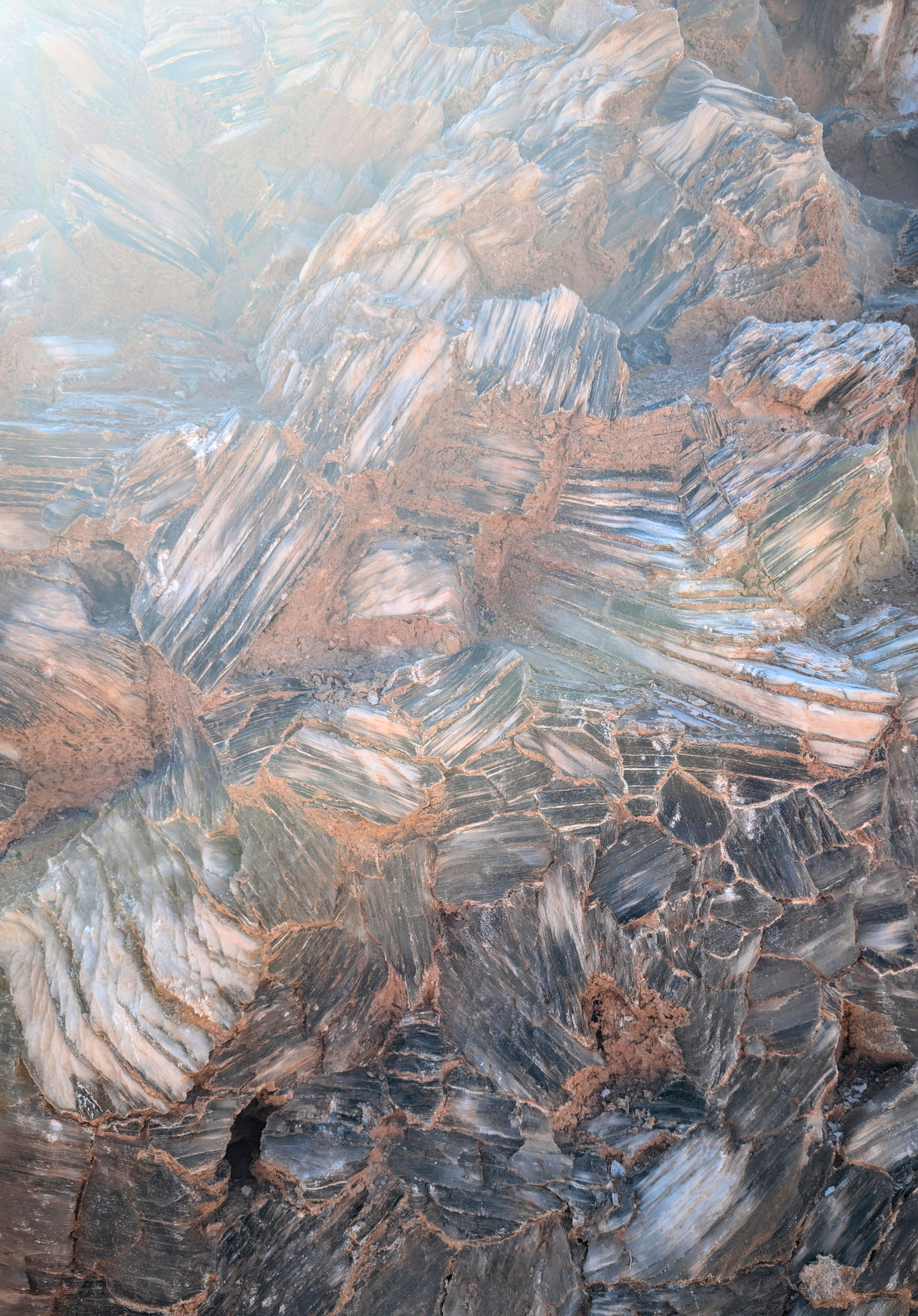 selenite (gypsum) crystals