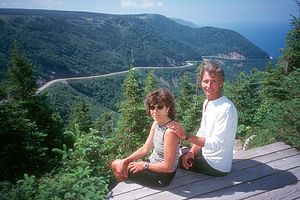 Lolo and Herb at Overlook