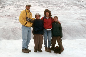 Family at the Icefields