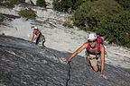 Andrew and Herb Simul Climbing "Harry Daley"