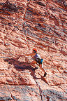 Celeste Climbing at Red Rock - LEG