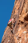 Tommy Climbing at Red Rock