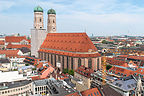 Frauenkirche from atop the Neues Rathaus
