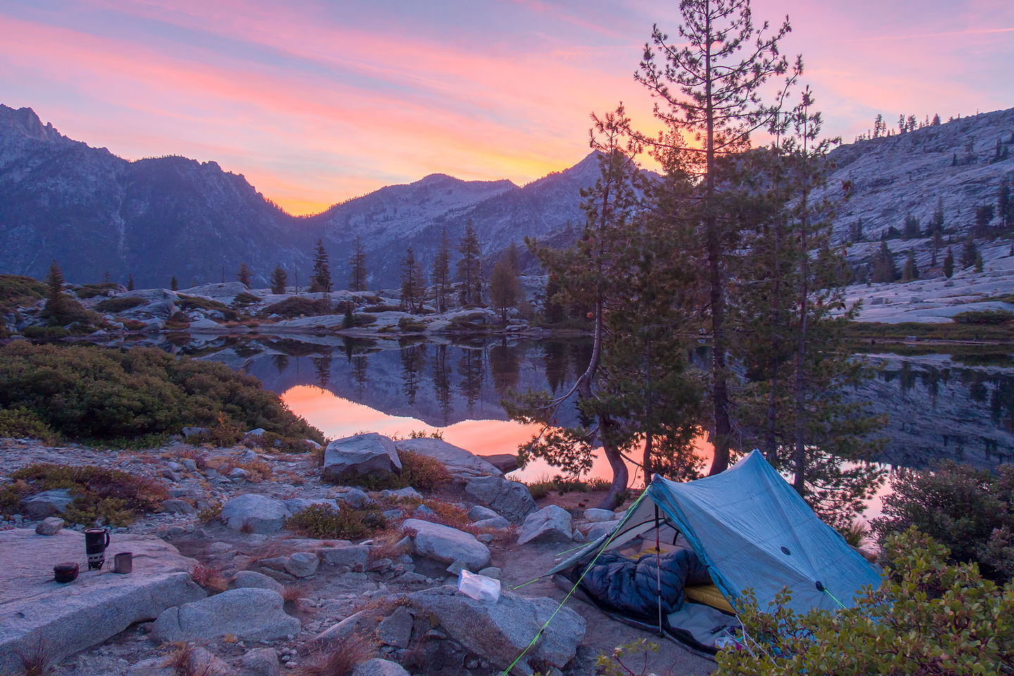 Our Campsite At Boulder Creek Lakes Lolo s Extreme Cross Country RV Trips