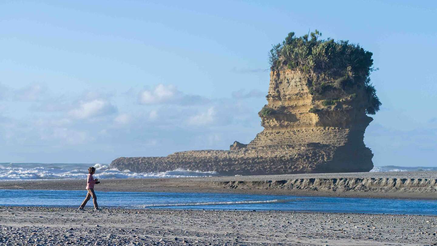 Punakaiki Beach Sea Stack