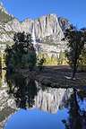 Yosemite Falls reflections