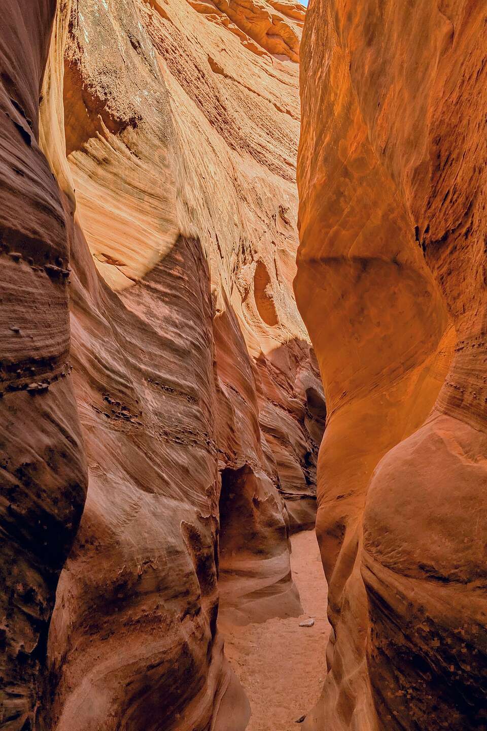 Golden walls of pooky Slot Canyon Golden walls of pooky Slot Canyon